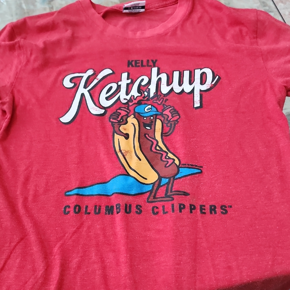 Columbus Clippers Kids Red T-Shirt